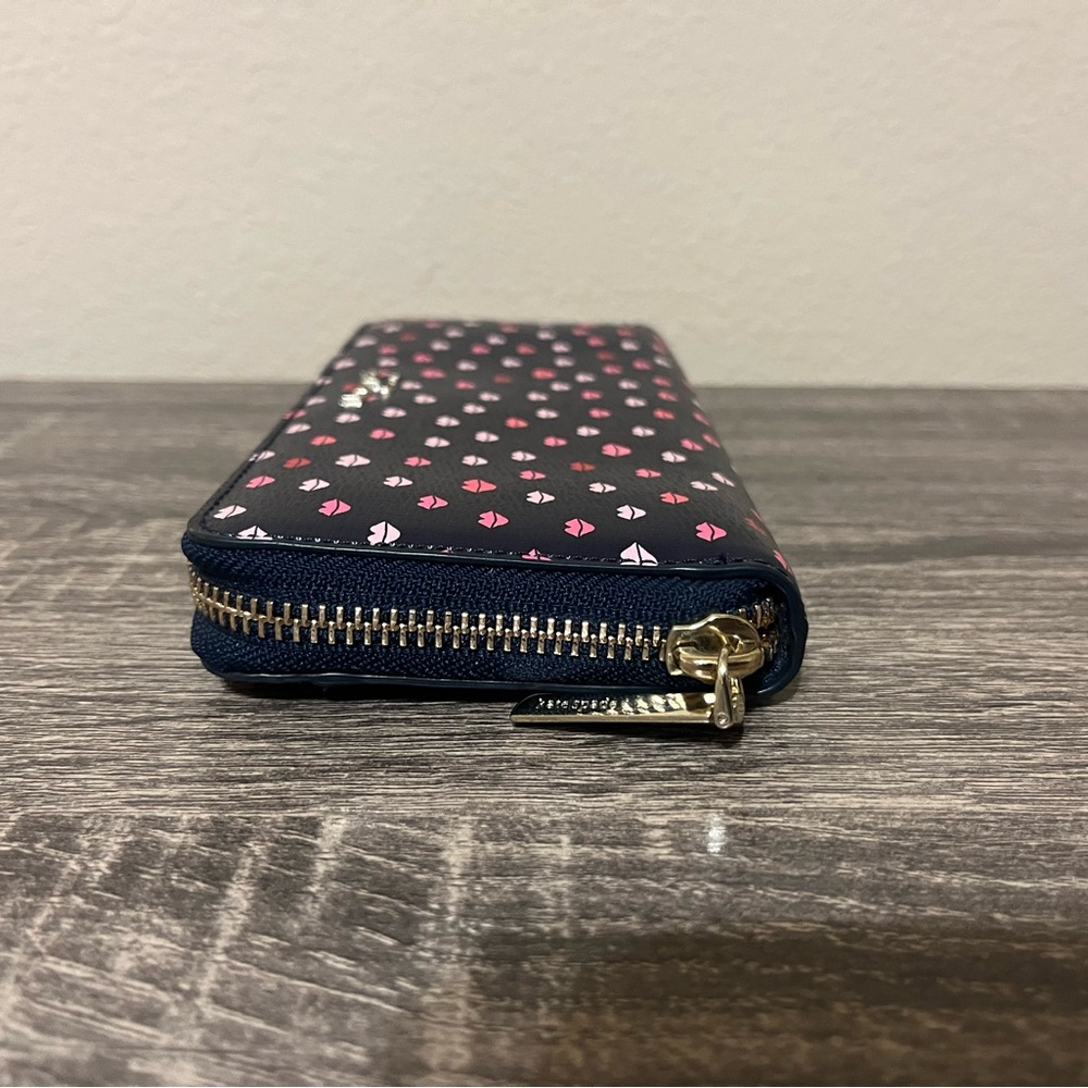 Kate Spade Navy Sylvia Lips Slim Continental Wallet - Picture 2 of 8